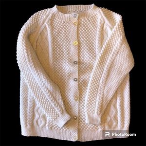Hand knit Granny Sweater